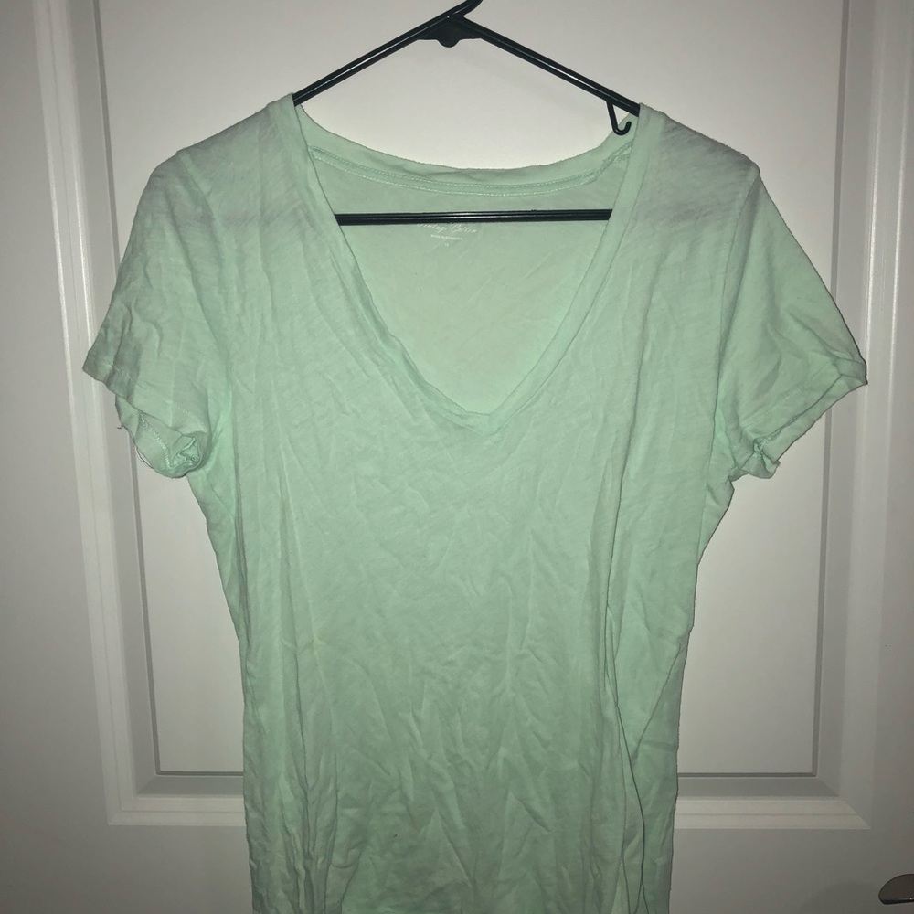 Mint green j.crew v neck!
